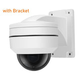 8MP 4K PTZ IP Camera Outdoor Dome Onvif PoE 5X Optical Zoom CCTV Audio AI Auto Tracking Surveillance Camera